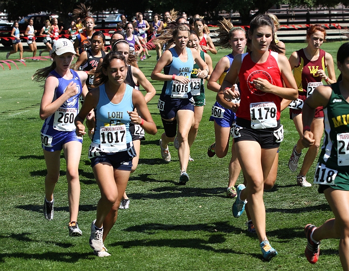2010 SInv D1-210.JPG - 2010 Stanford Cross Country Invitational, September 25, Stanford Golf Course, Stanford, California.
